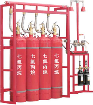 內貯壓（yā）(4.2MPa)七（qī）氟丙烷滅火係統（tǒng）